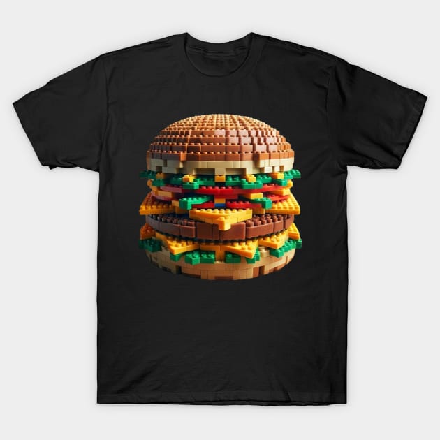 Lego Cheeseburger Lego T Shirt TeePublic